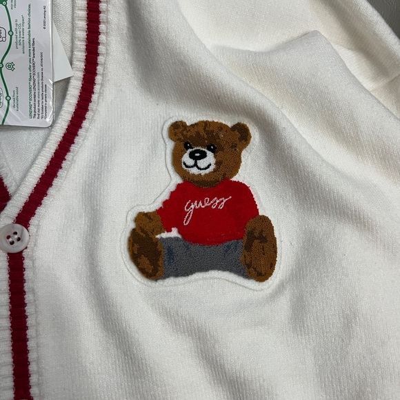 NWT - Guess Men’s Teddy Bear Cardigan - Size L - Picture 7 of 13